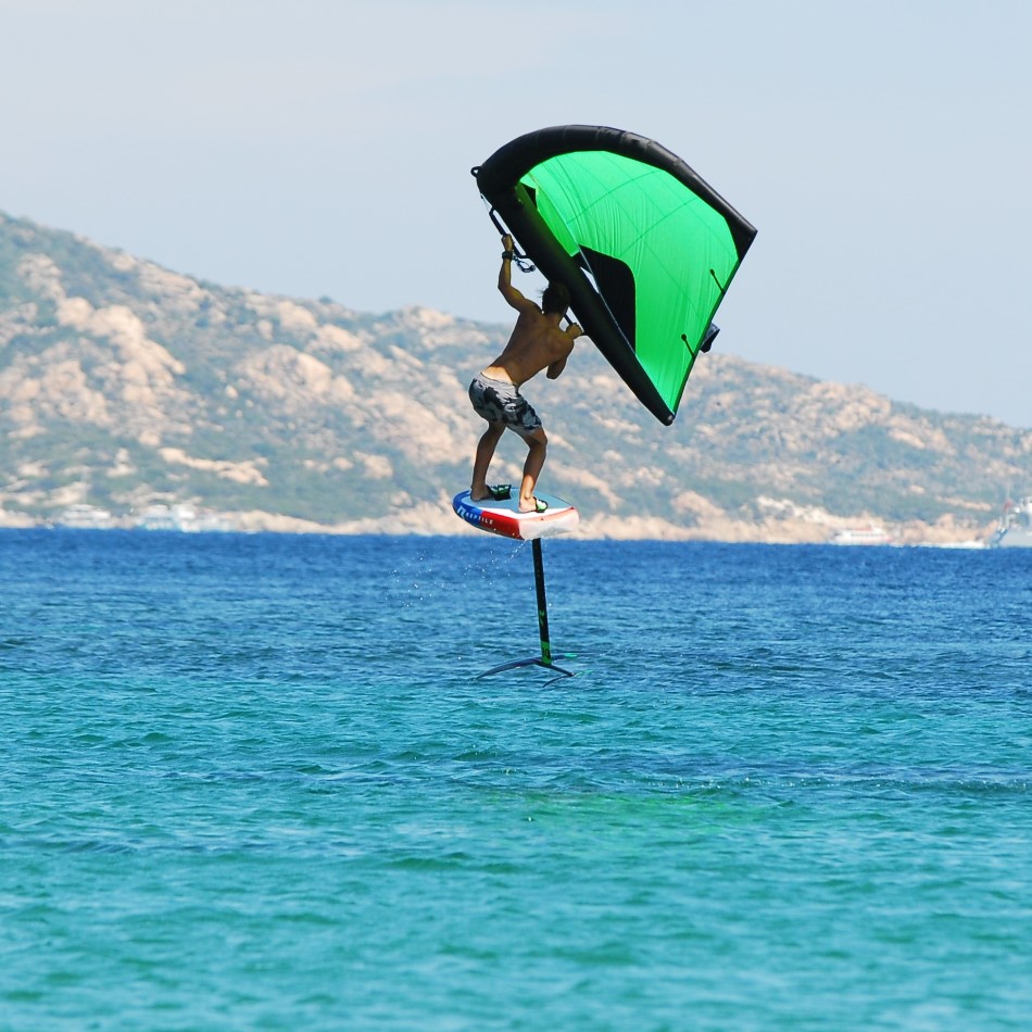 wing foil Reptile, how to jump